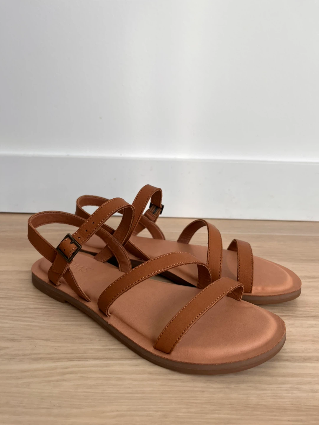 TOMS Kira Women's Tan Leather Sandals - photo 2