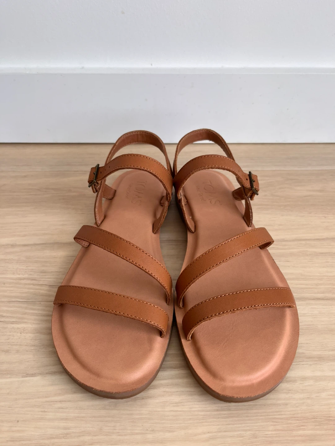 TOMS Kira Women's Tan Leather Sandals