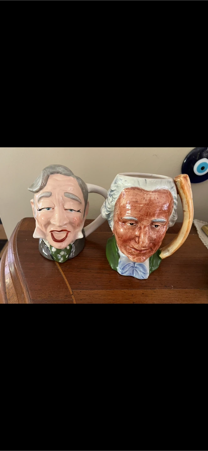 Novelty Character Jugs - Set of Two