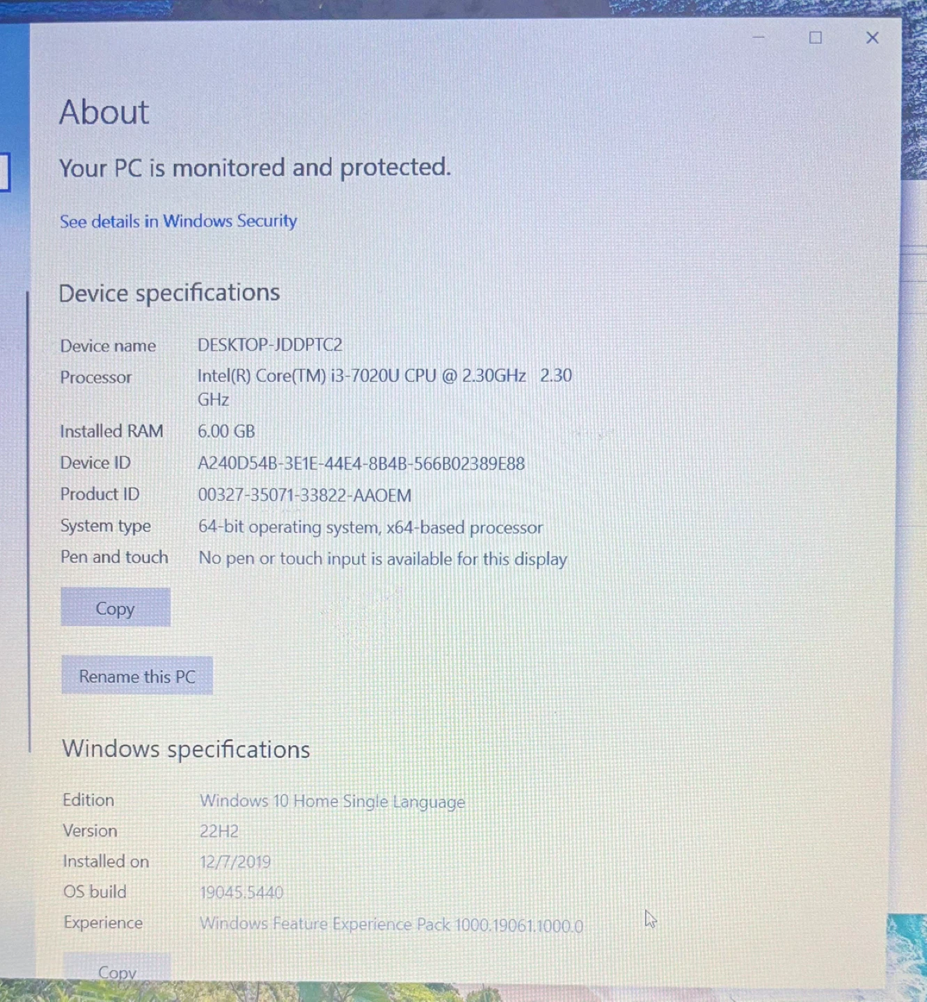 HP Laptop Intel Core i3 - photo 5
