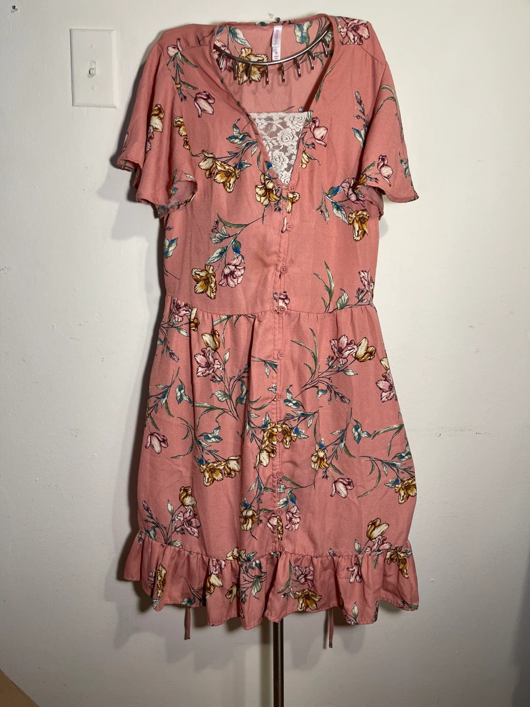 No Boundaries Floral Dress