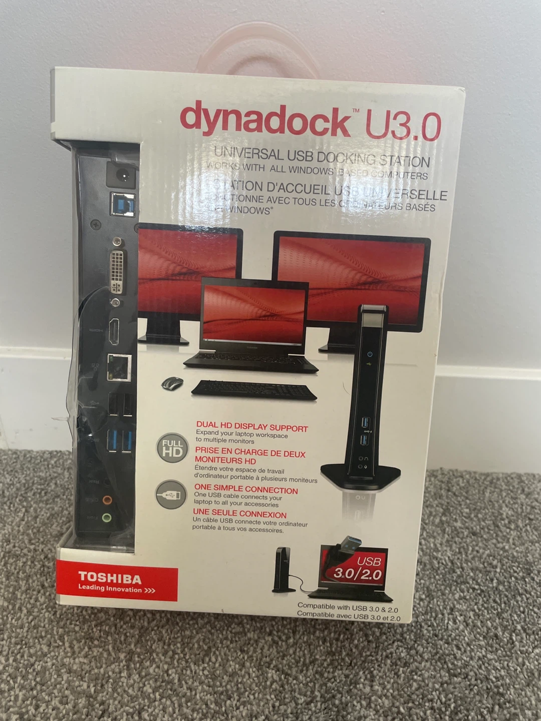 Toshiba Dynadock U3.0 Universal USB Docking Station