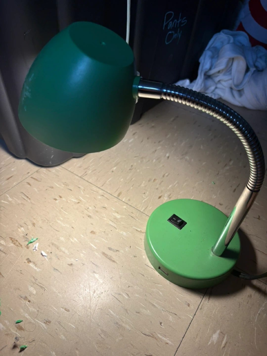 Green Adjustable Desk Lamp