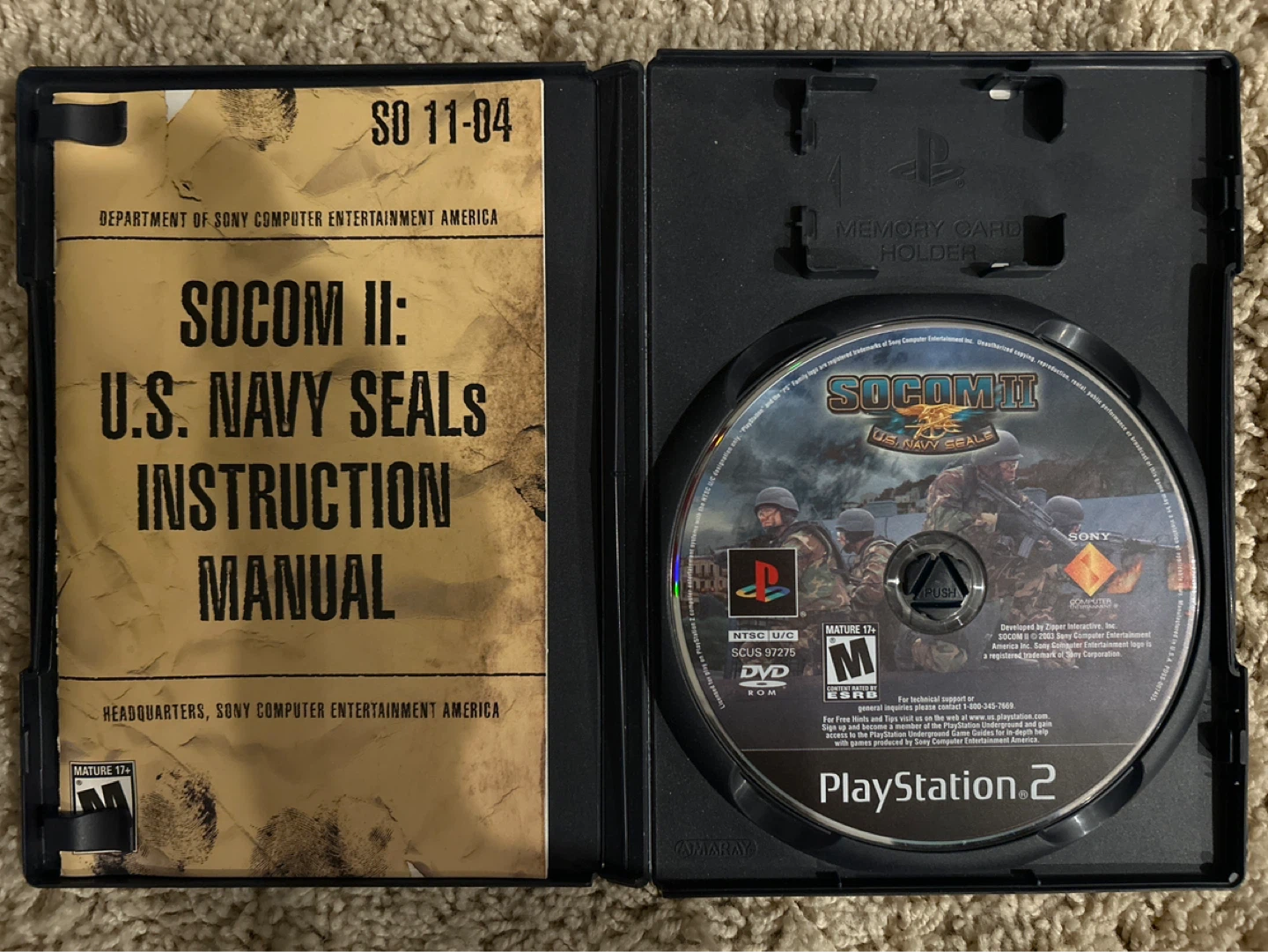SOCOM II: U.S. Navy SEALs (PlayStation 2) - photo 2