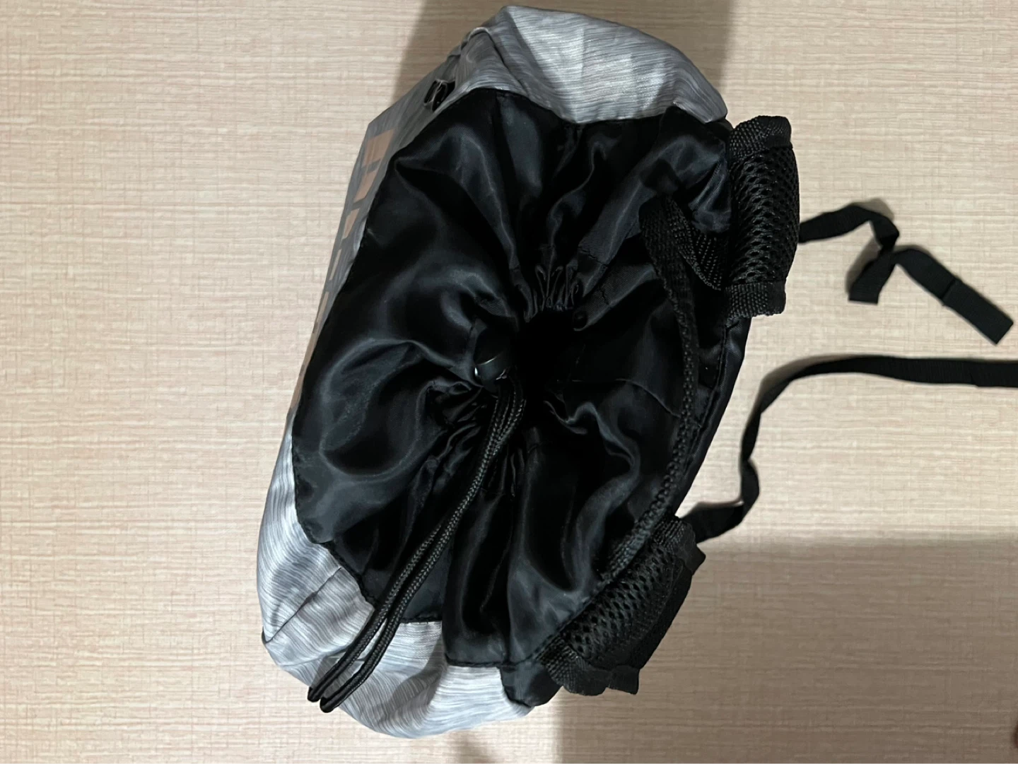 Puma Drawstring Backpack Bag - Grey/Rose Gold - photo 4