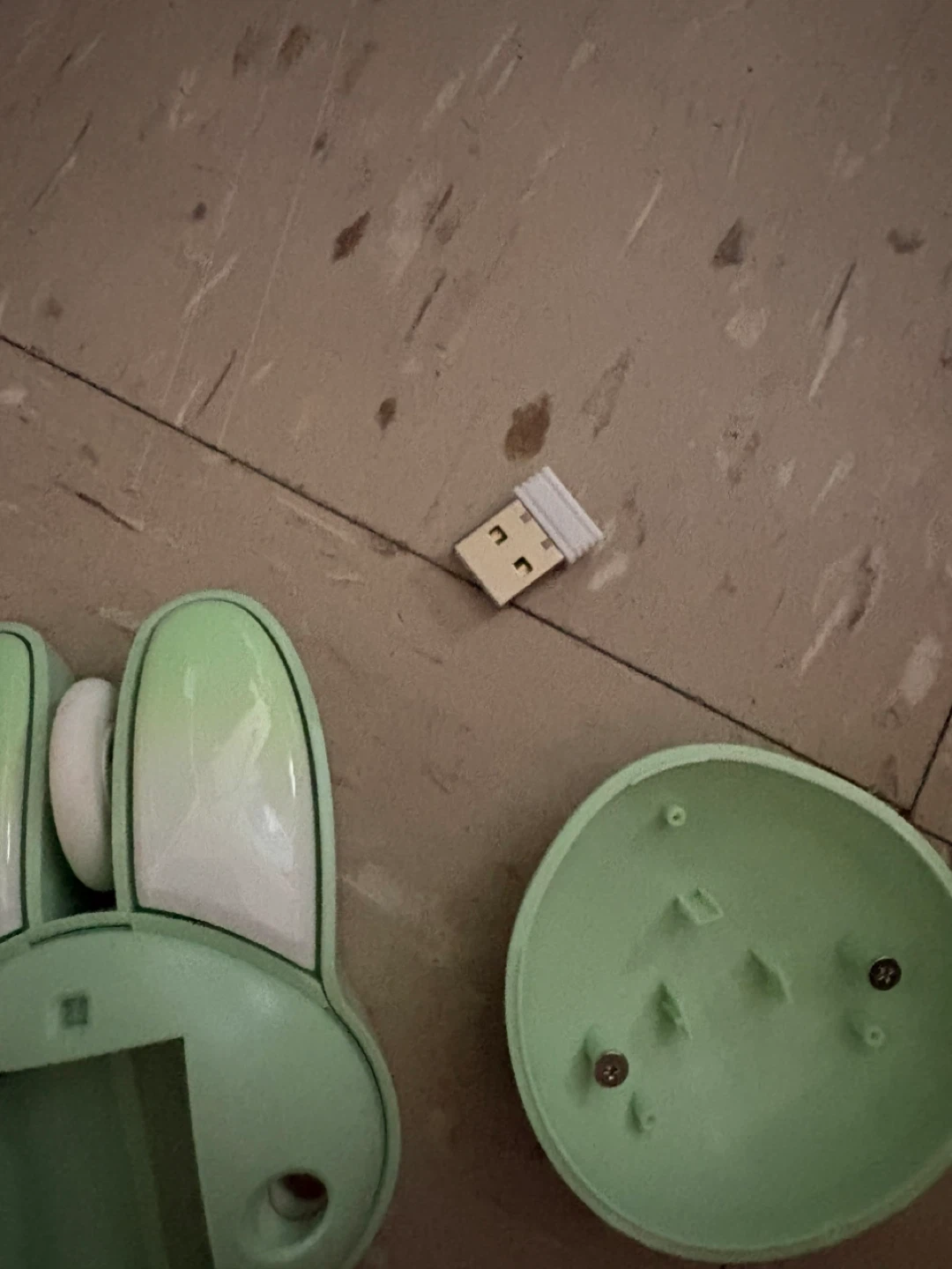 Cute Green Bunny Wireless Mouse - photo 4
