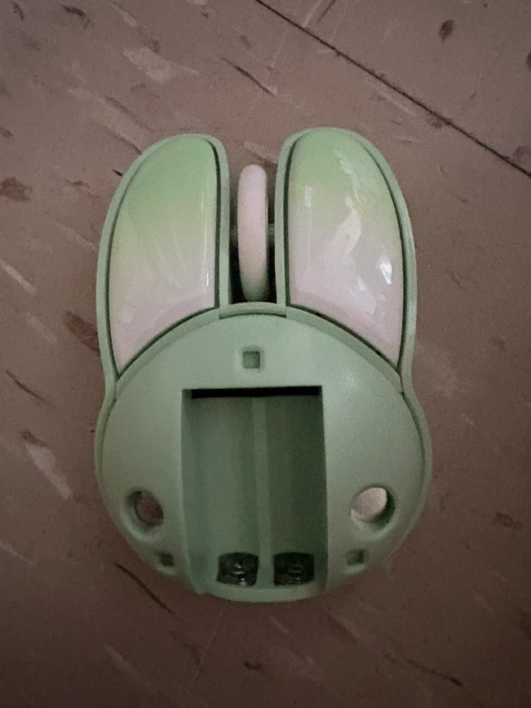 Cute Green Bunny Wireless Mouse - photo 2