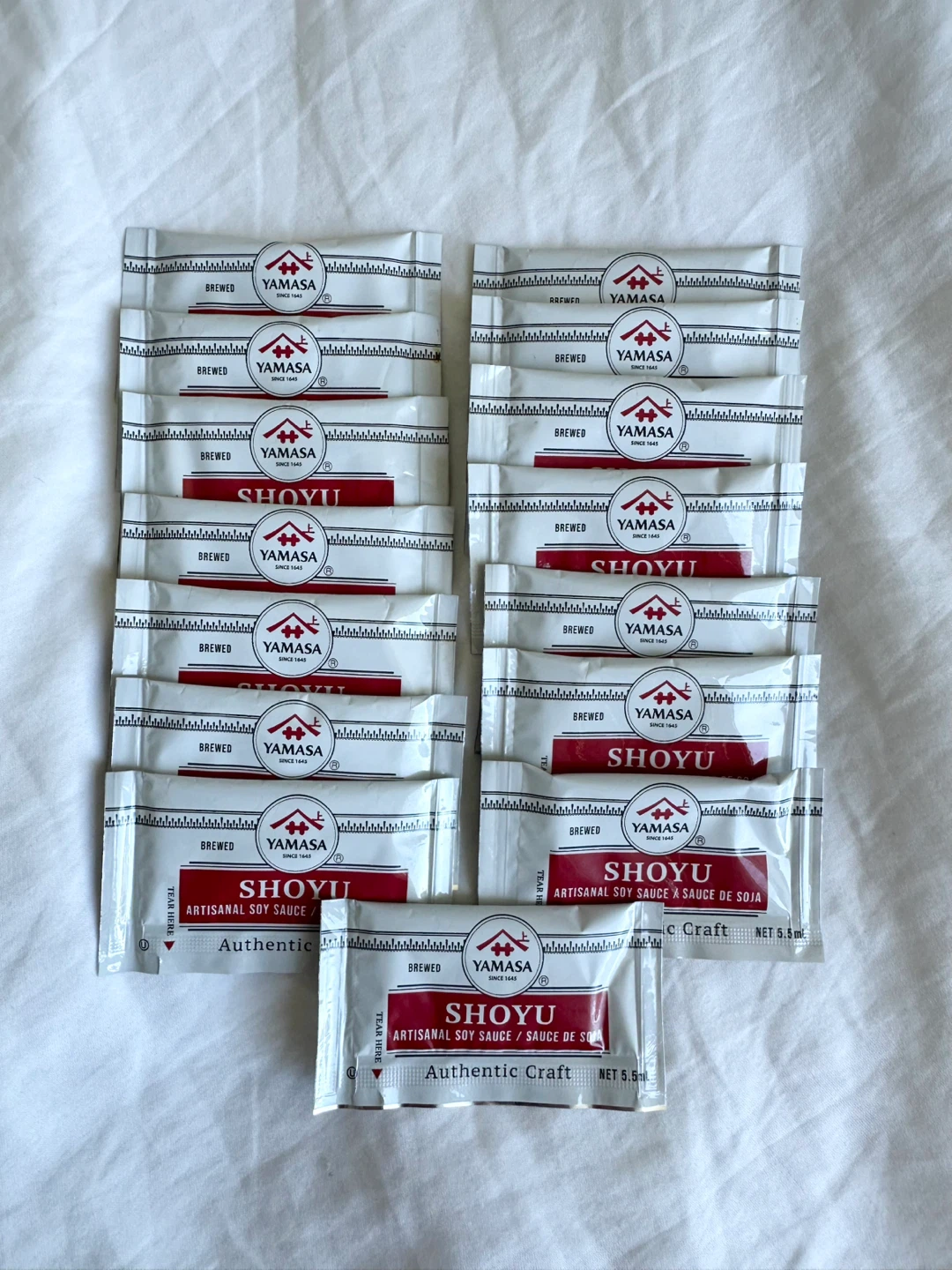 ⚽️ Yamasa Shoyu Soy Sauce 15x Sachets