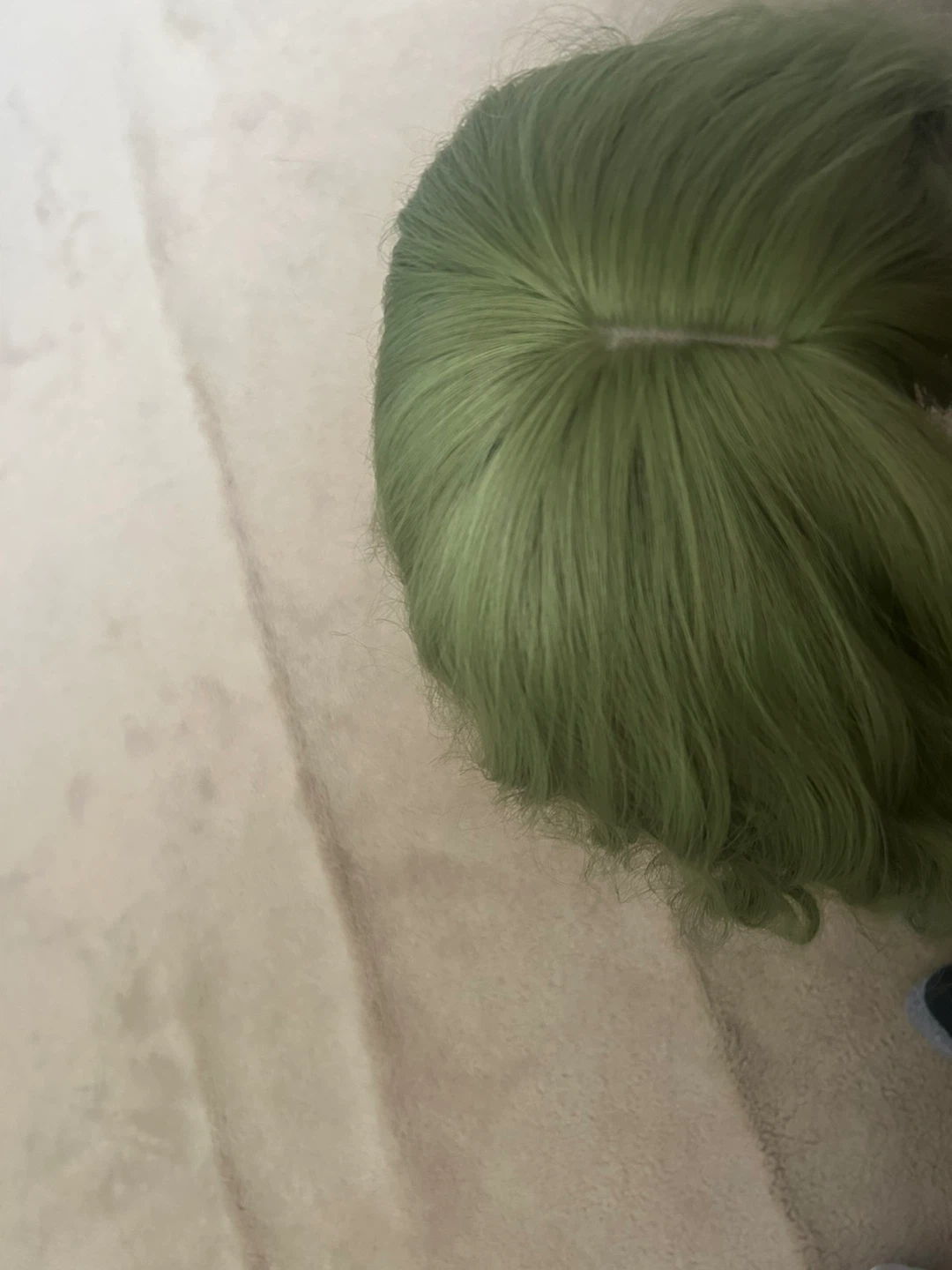 Light Green Wavy Wig - photo 3