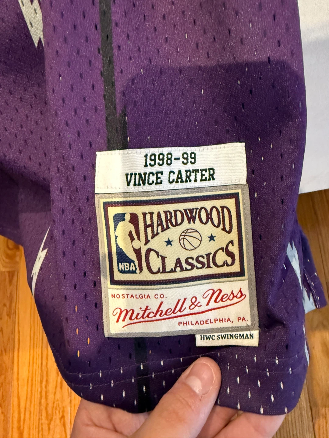 Mitchell & Ness Vince Carter Toronto Raptors Jersey 2XL - photo 3