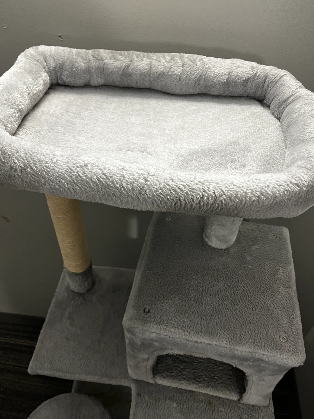 ⚽️Grey Multi-Level Cat Tree with Condo - photo 5