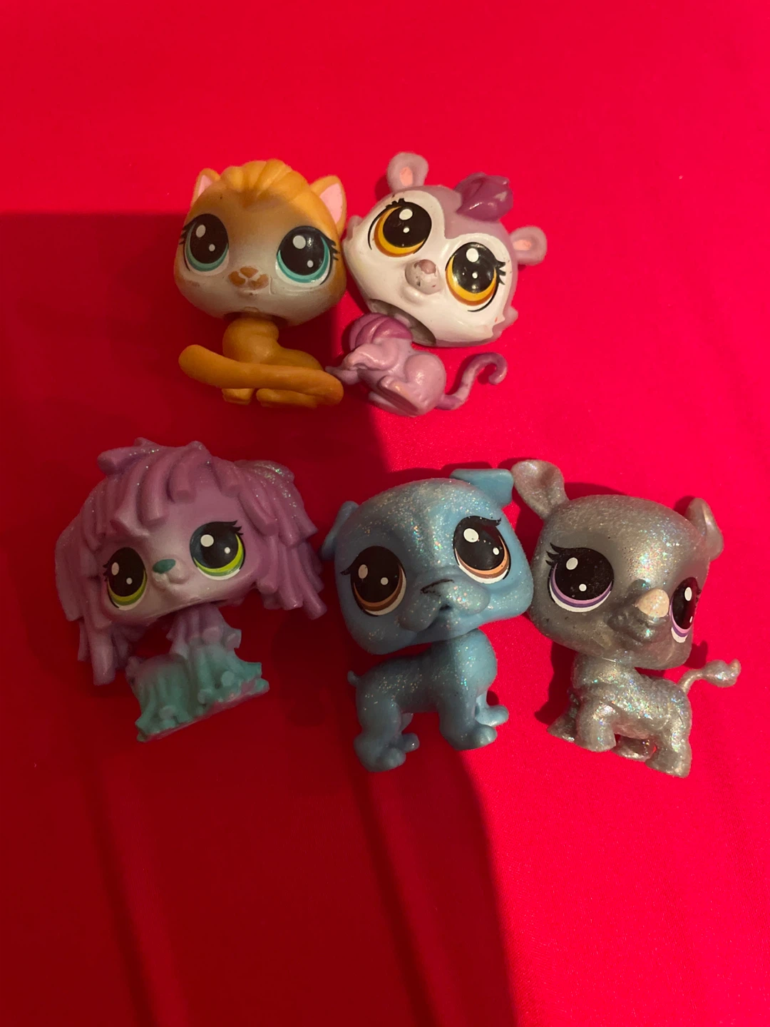 Littlest Pet Shop Toys - 5 Figurines