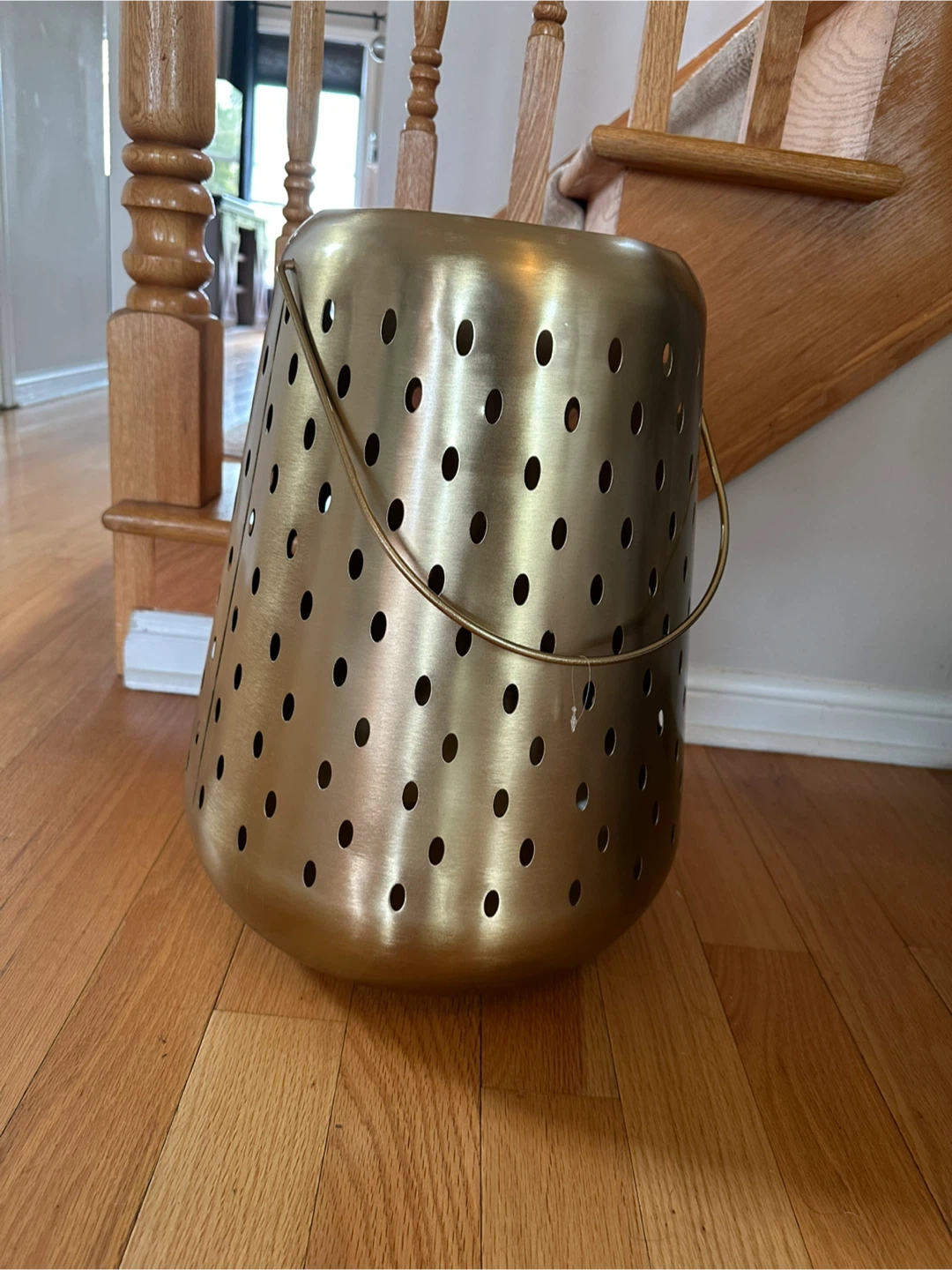 Gold Metal Lantern