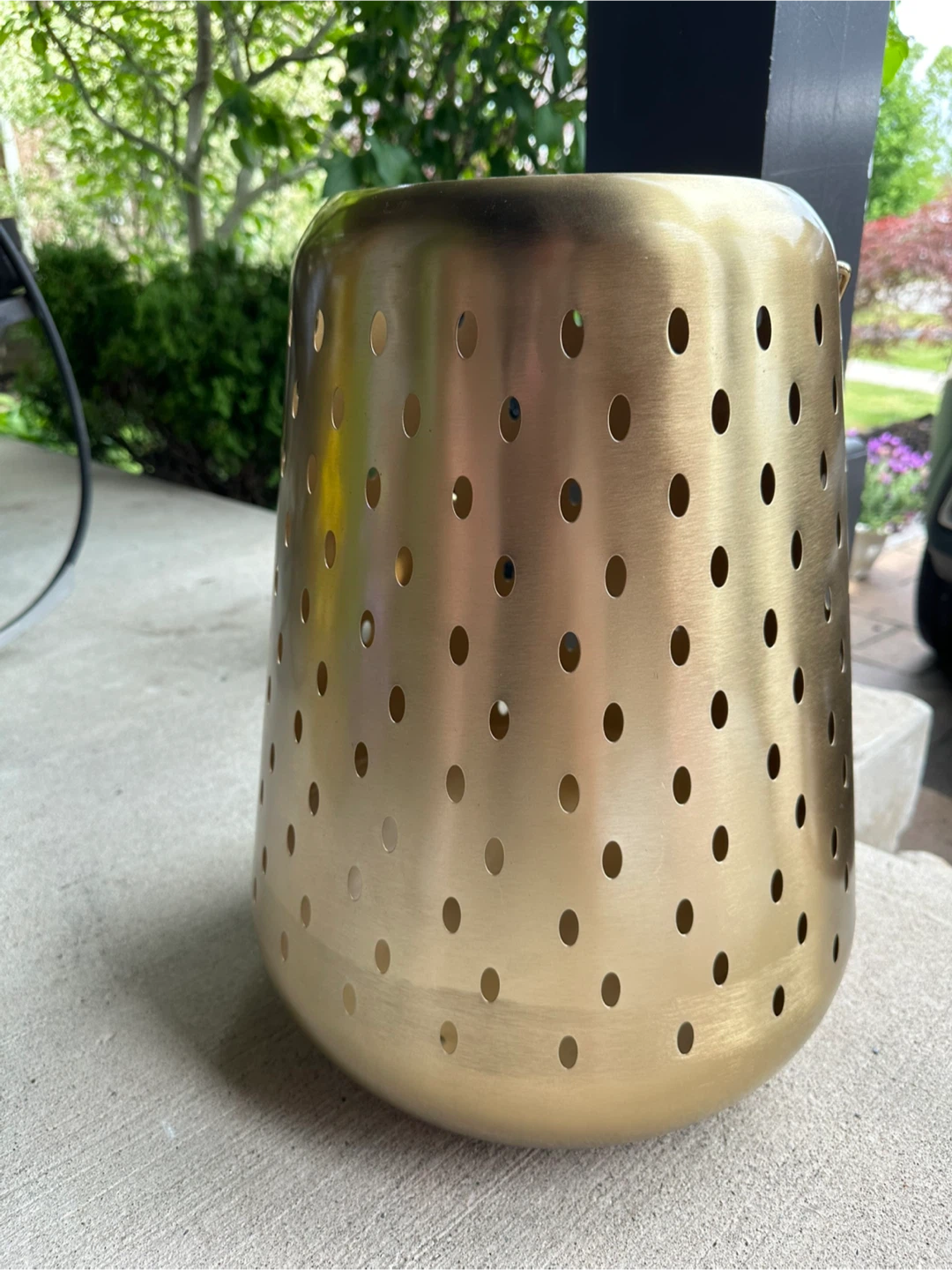 Gold Metal Lantern - photo 3