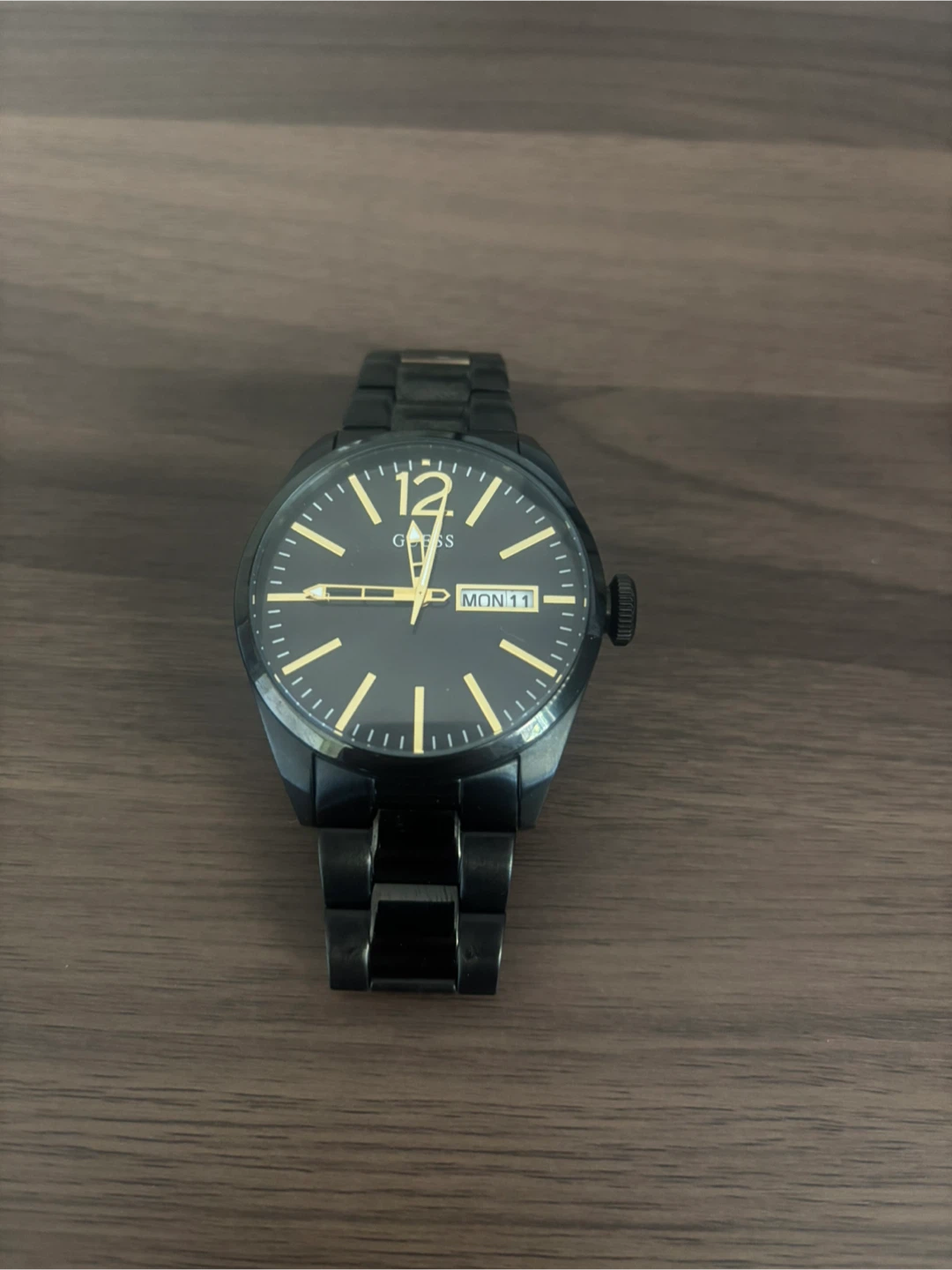 GUESS Men's Black Watch