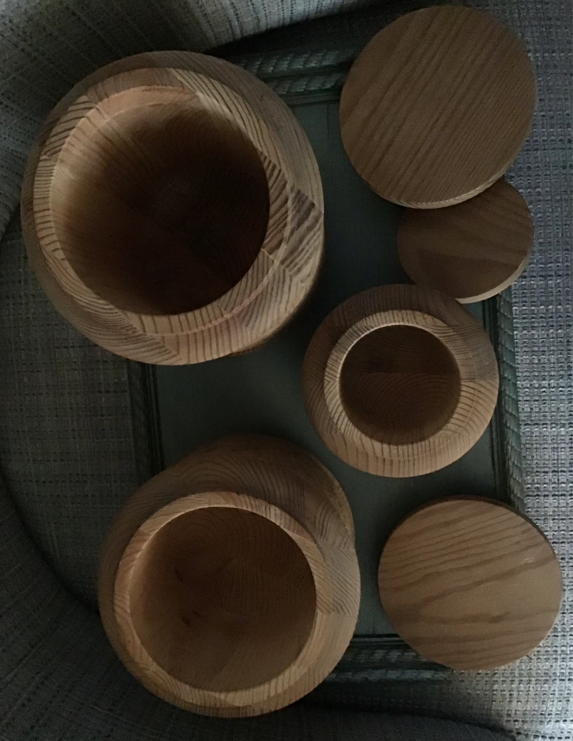 MCM Wooden and Cork Canister Set - photo 3