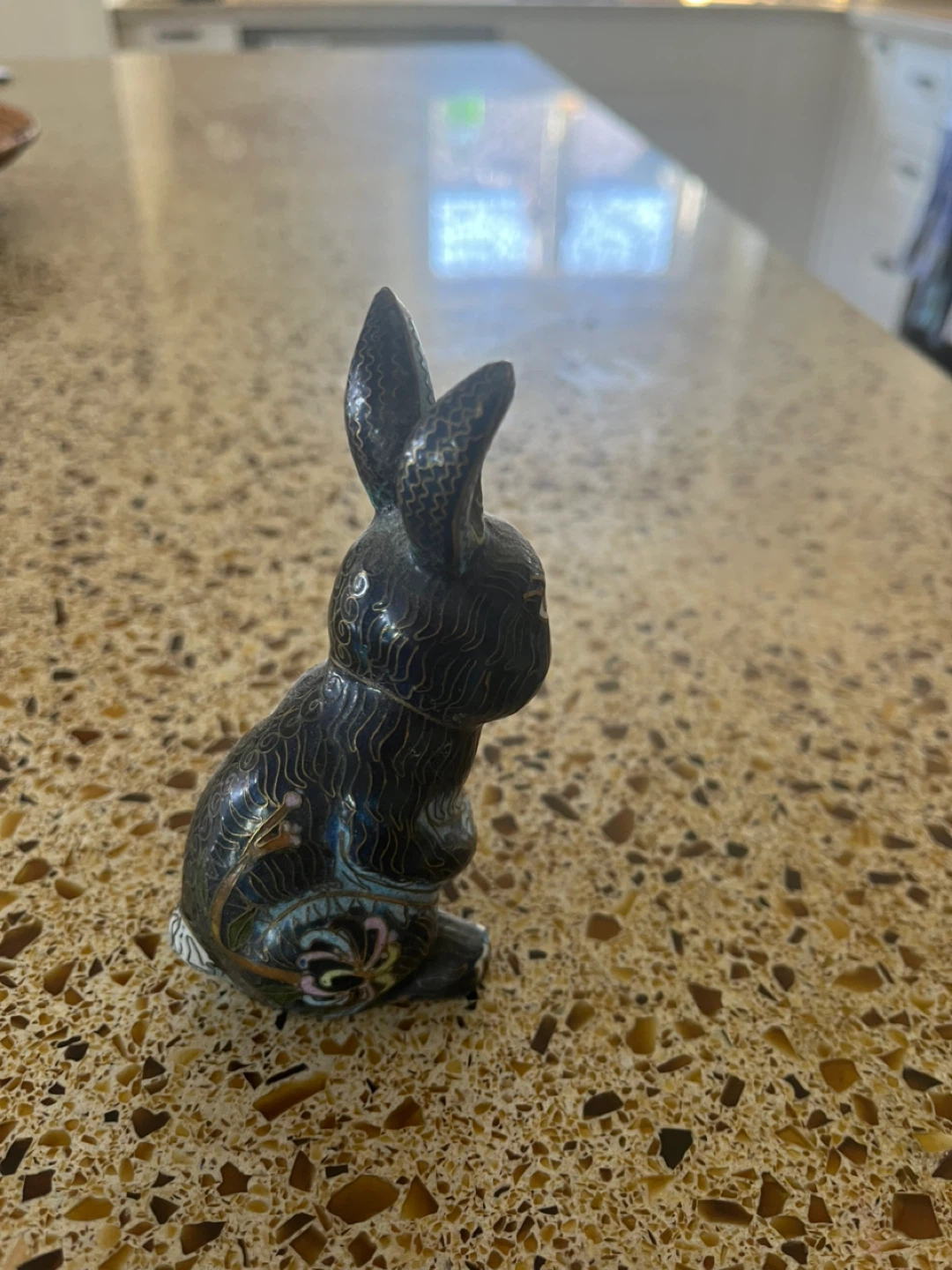 ⚽️Decorative Cloisonné Rabbit Figurine - photo 3
