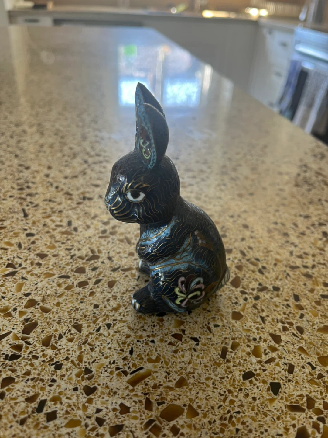 ⚽️Decorative Cloisonné Rabbit Figurine - photo 2