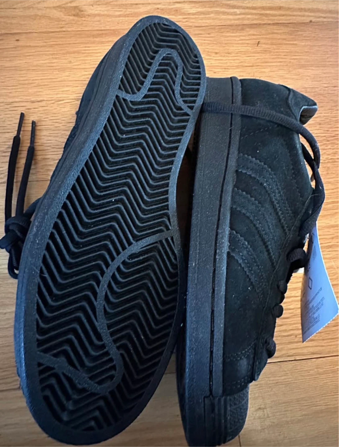 Adidas Superstar ADV x Thrasher Black Suede Shoes - photo 3