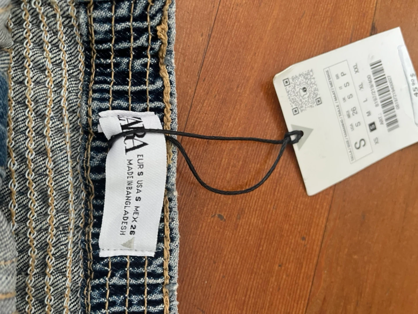 ⚽️Zara Denim Bustier Top - photo 2