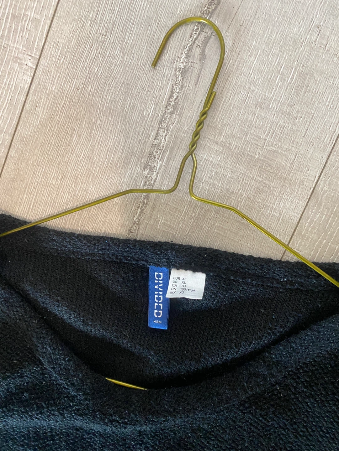 Divided Black Long Sleeve Sweater - photo 2