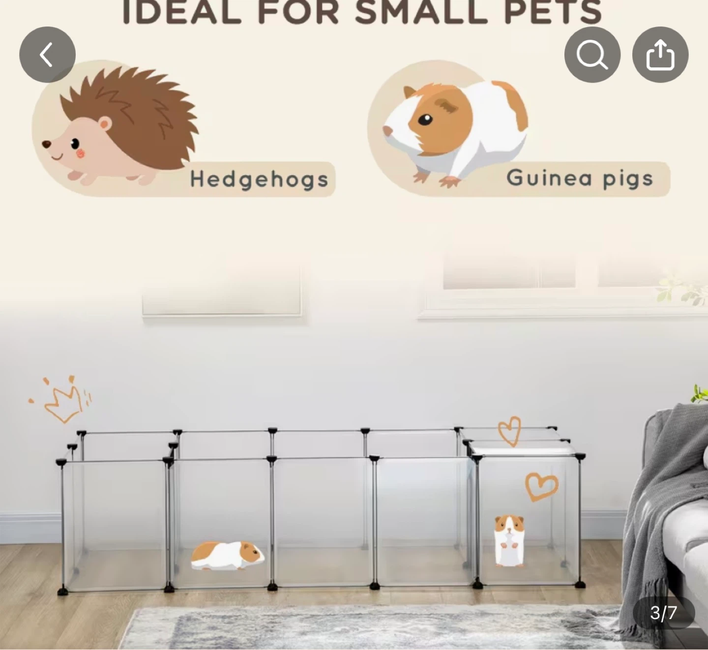 DIY Small Pet Playpen for Guinea Pigs & Hedgehogs - photo 2