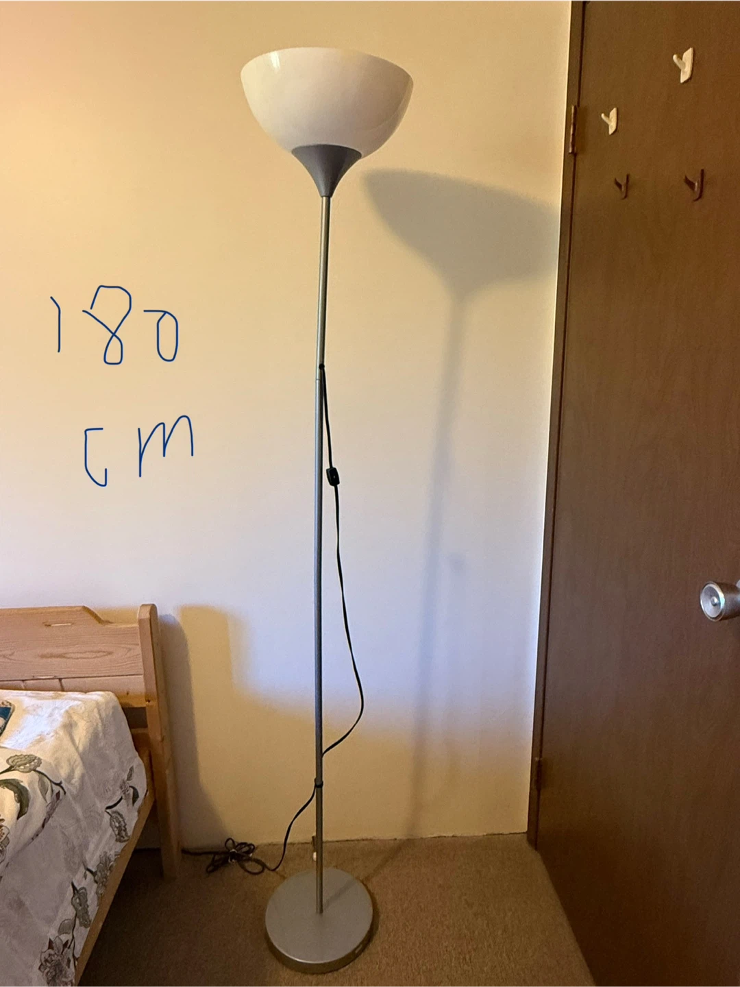 Tall Floor Lamp - Silver