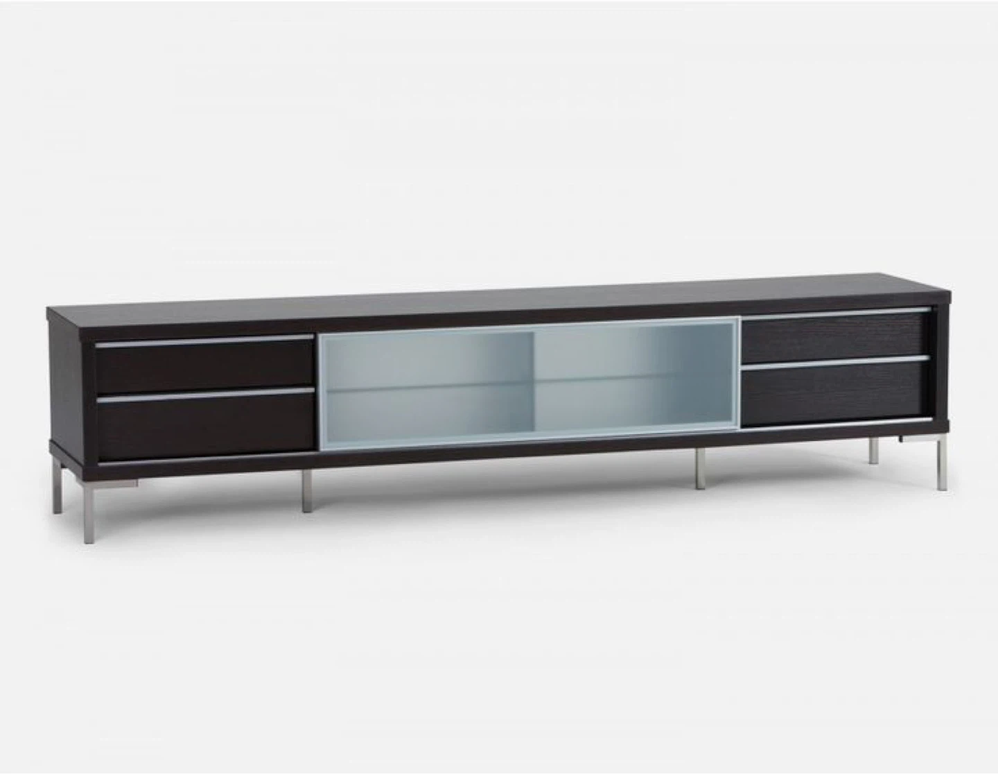 Dark Wood Media Console
