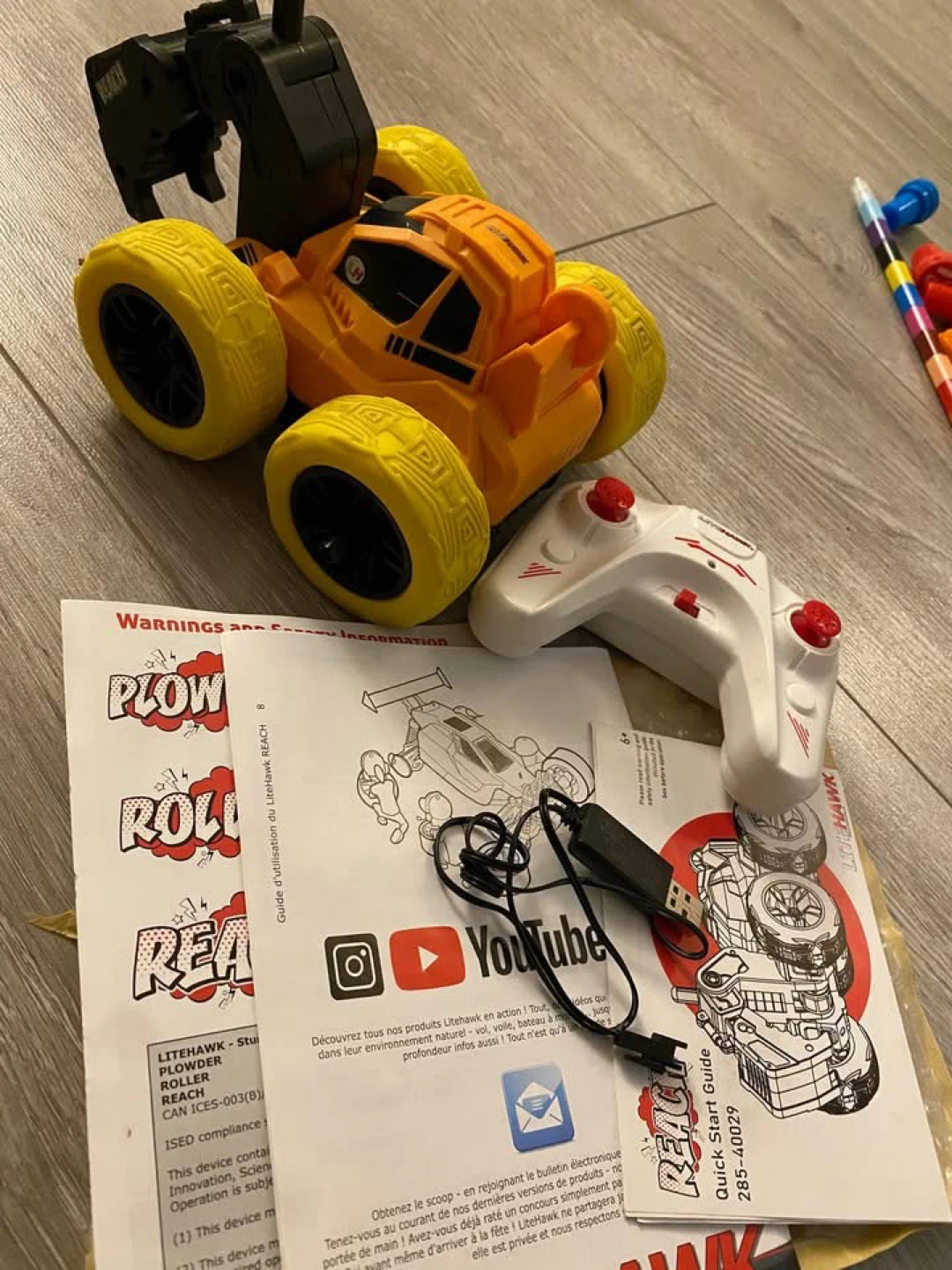 ⚽ Litehawk RC Truck with Remote Control - photo 2