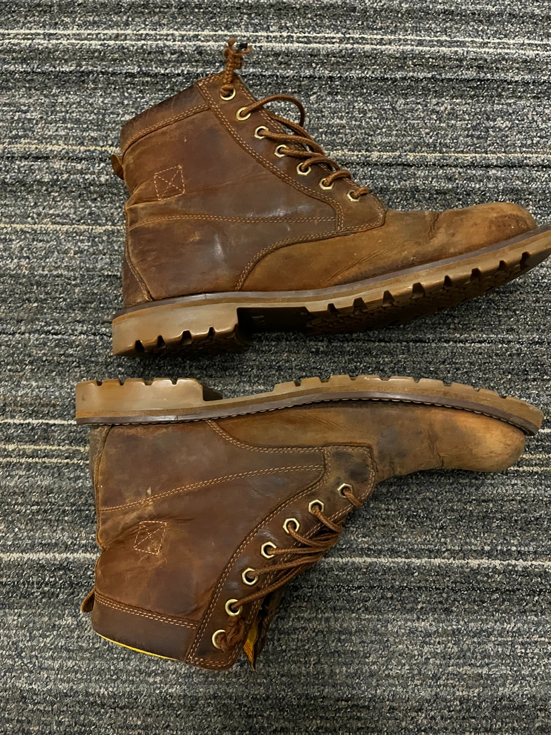 ⚽️Timberland Brown Leather Boots( us size 10) - photo 2