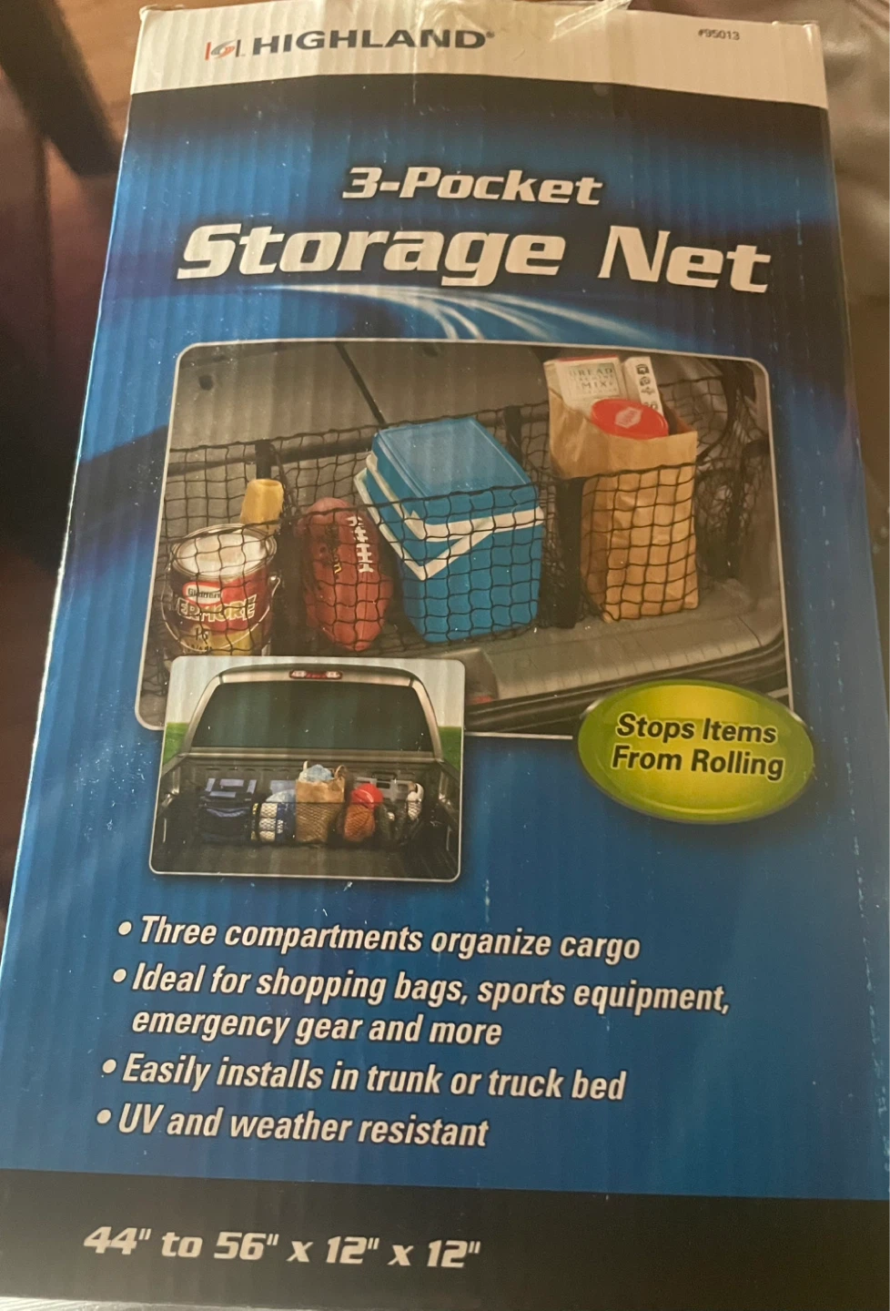 Highland 3-Pocket Storage Net