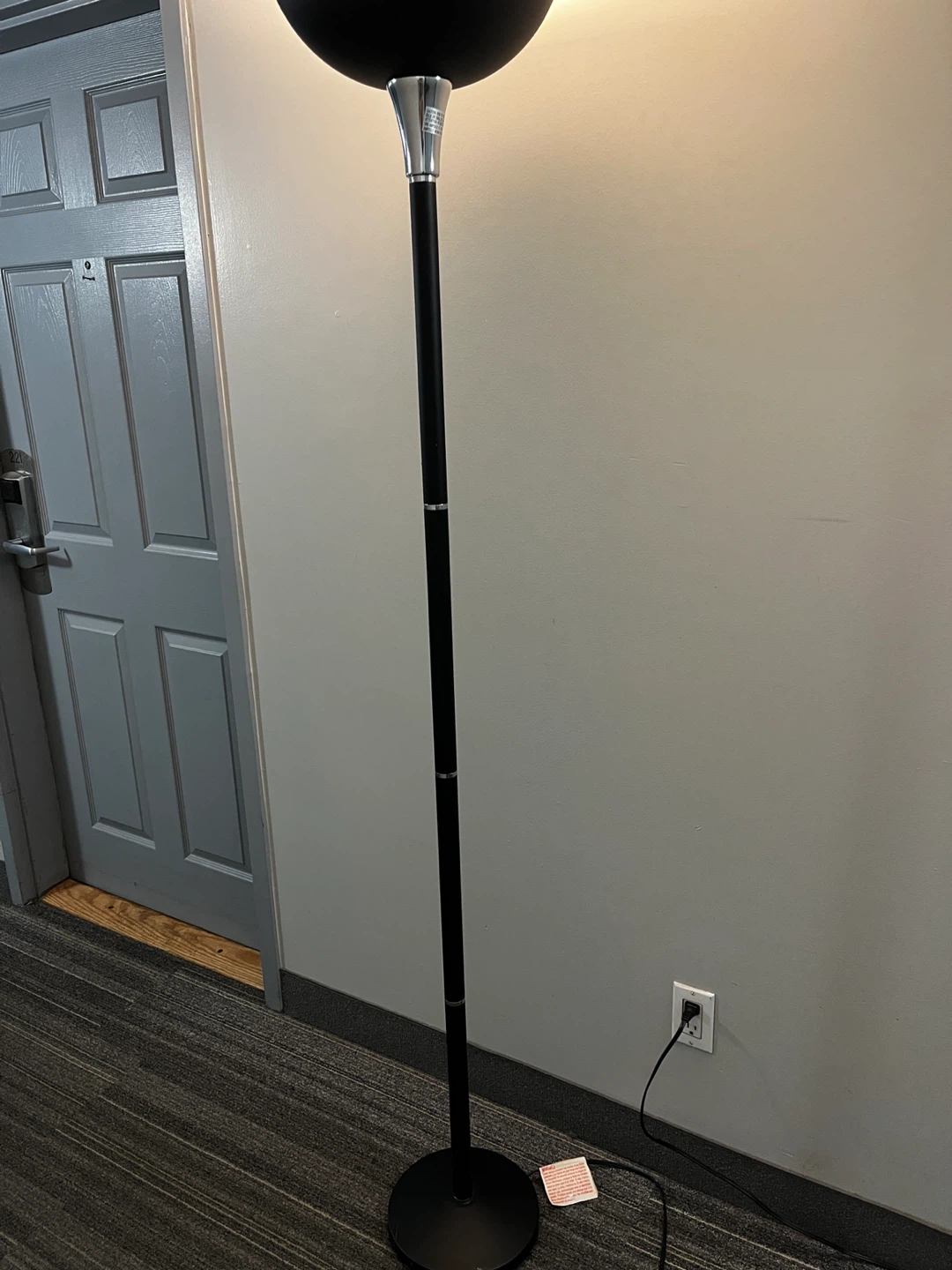 Tall Black Floor Lamp