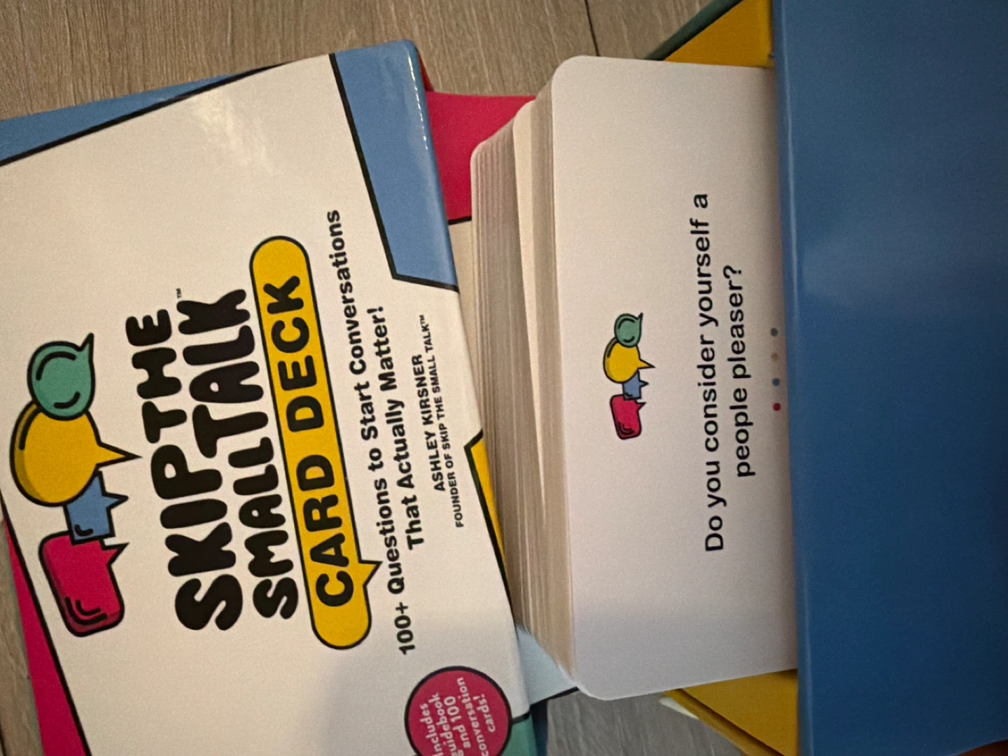 Skip The Smalltalk Card Deck - photo 3