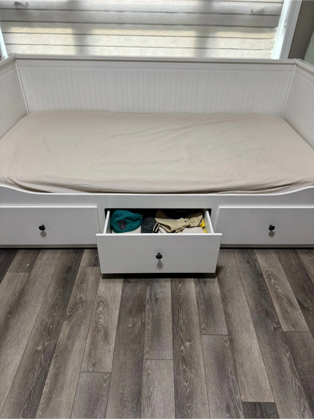 IKEA HEMNES Daybed with 3 Drawers - Twin White - photo 4