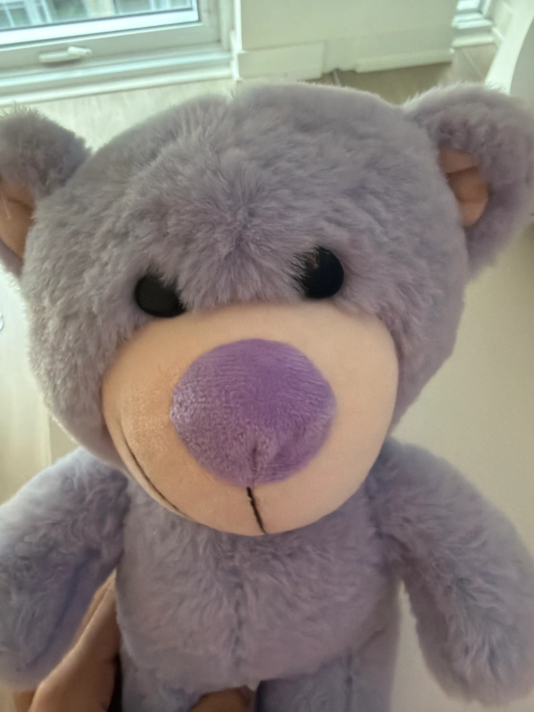 Purple Teddy Bear Plush Toy - photo 2