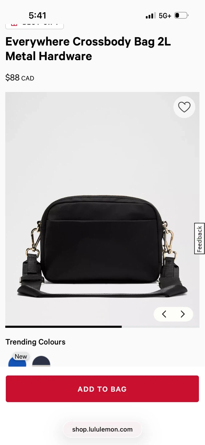 Lululemon Everywhere Crossbody Bag 2L Black - photo 5