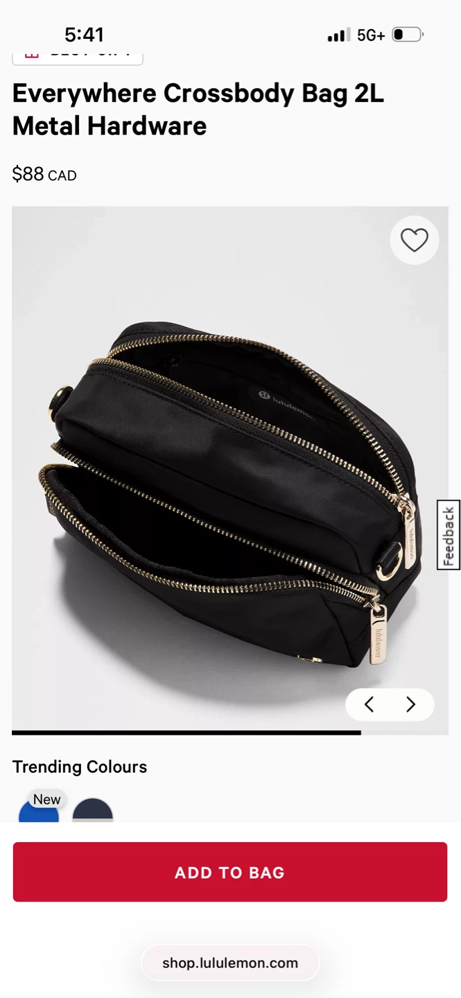 Lululemon Everywhere Crossbody Bag 2L Black - photo 3