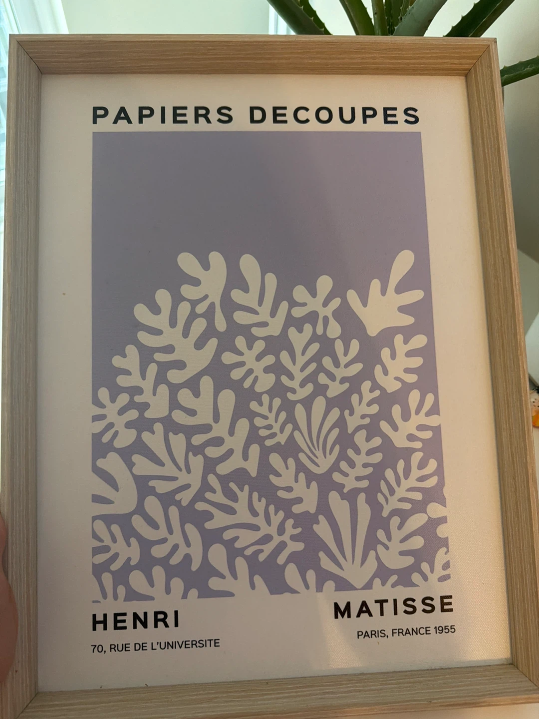 Henri Matisse Papiers Decoupes Art Print with Frame - photo 2