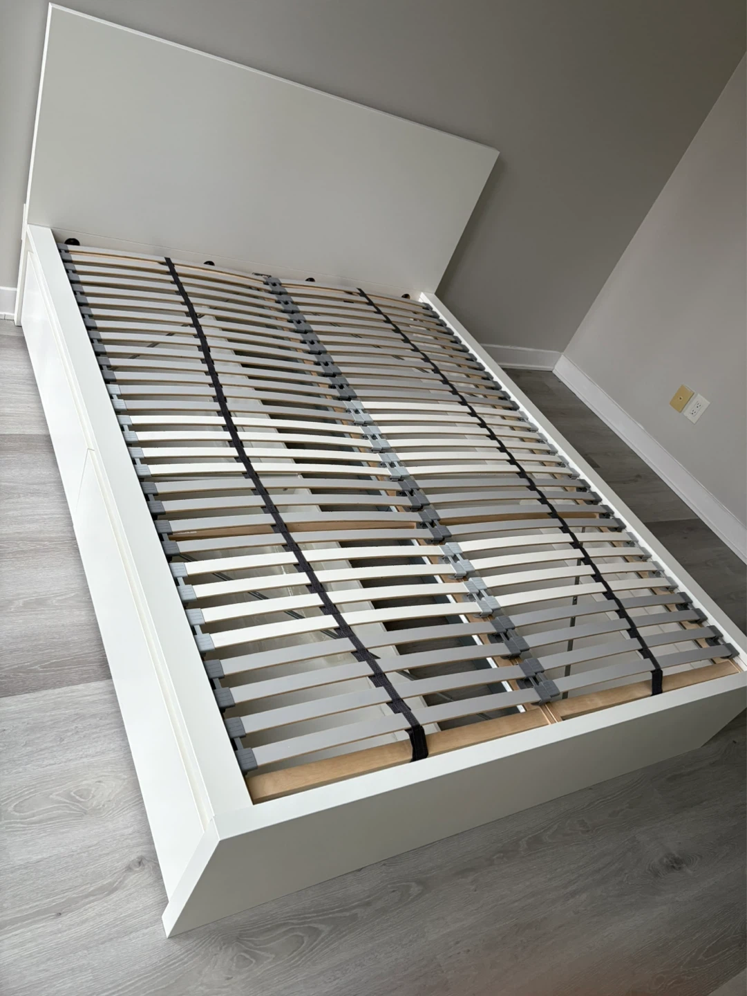 IKEA MALM Queen Bed Frame with 4 Storage Boxes - photo 2