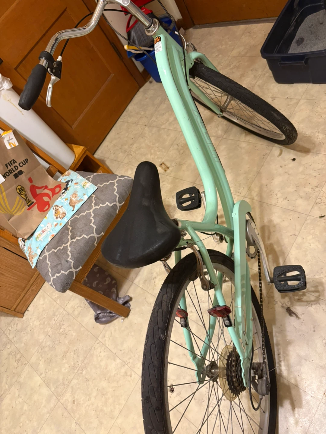 Mint Green Cruiser Bike - photo 2
