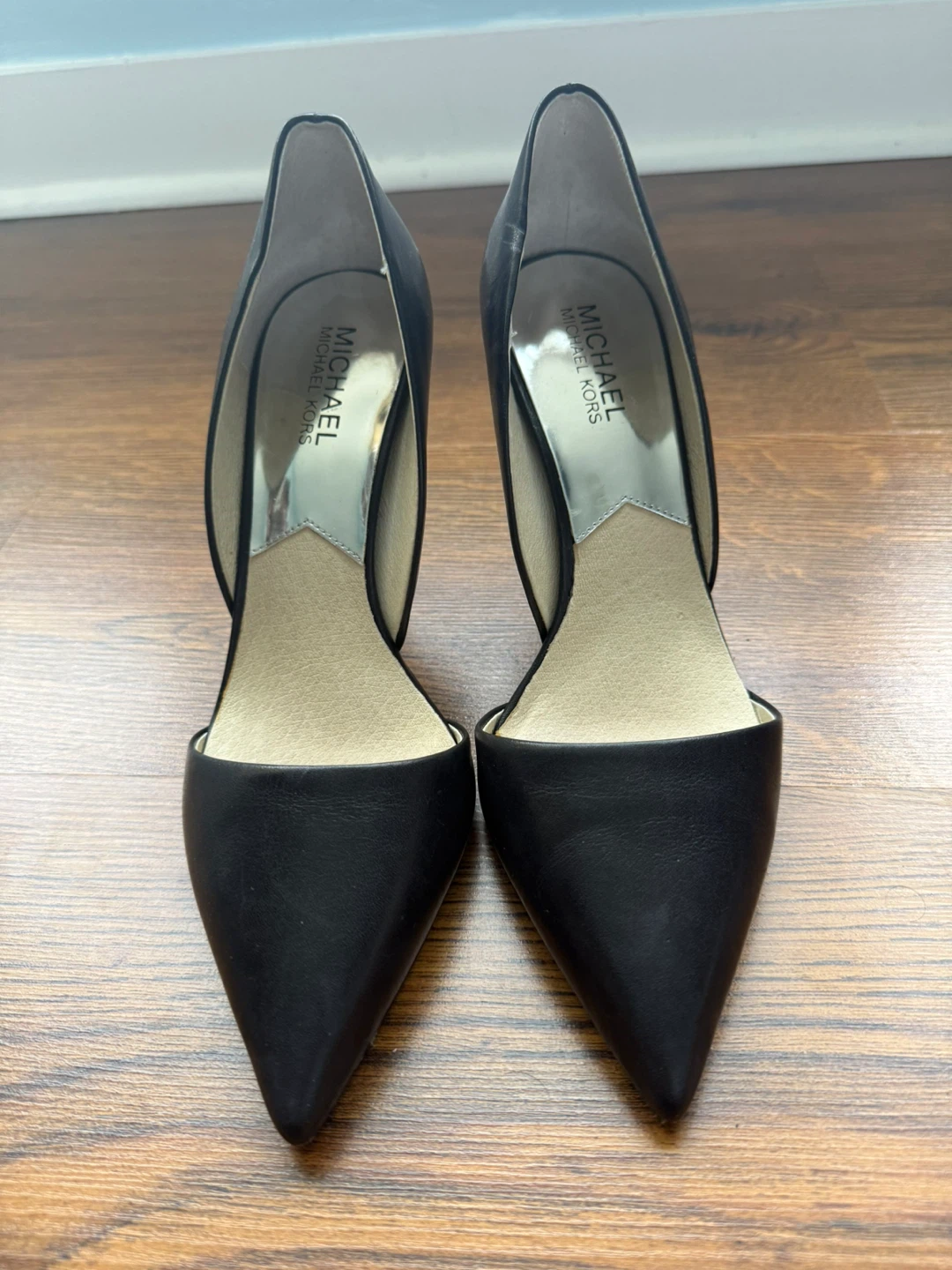 MICHAEL KORS Black D'Orsay Heels