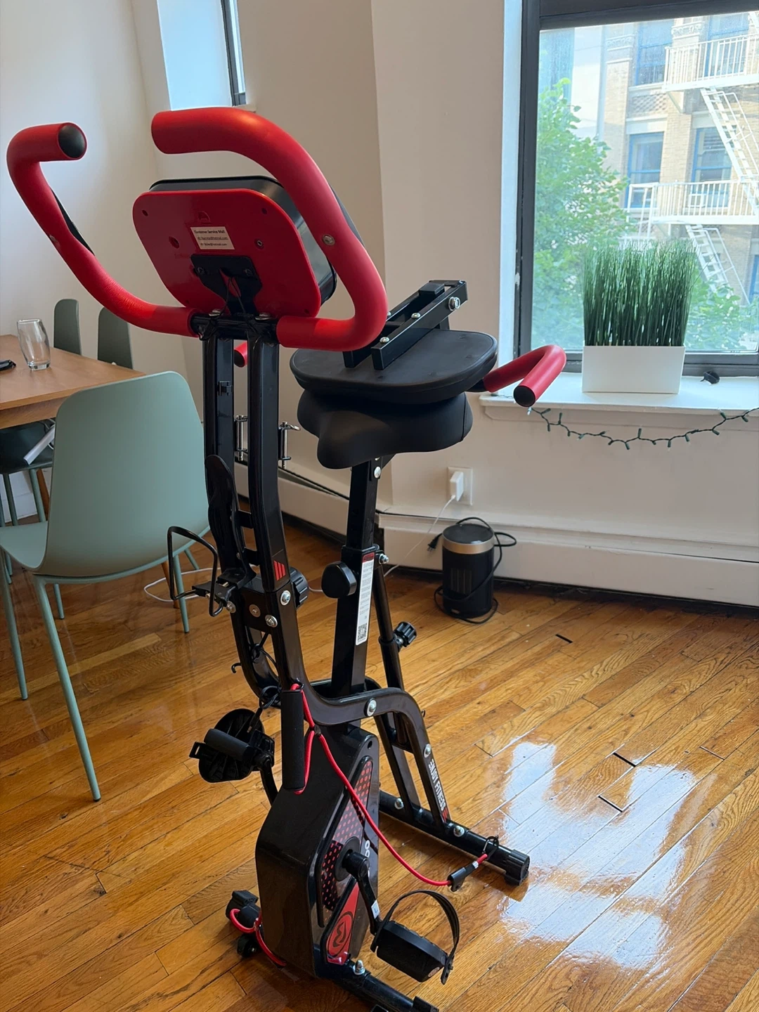 Foldable indoors bike - like new - photo 2