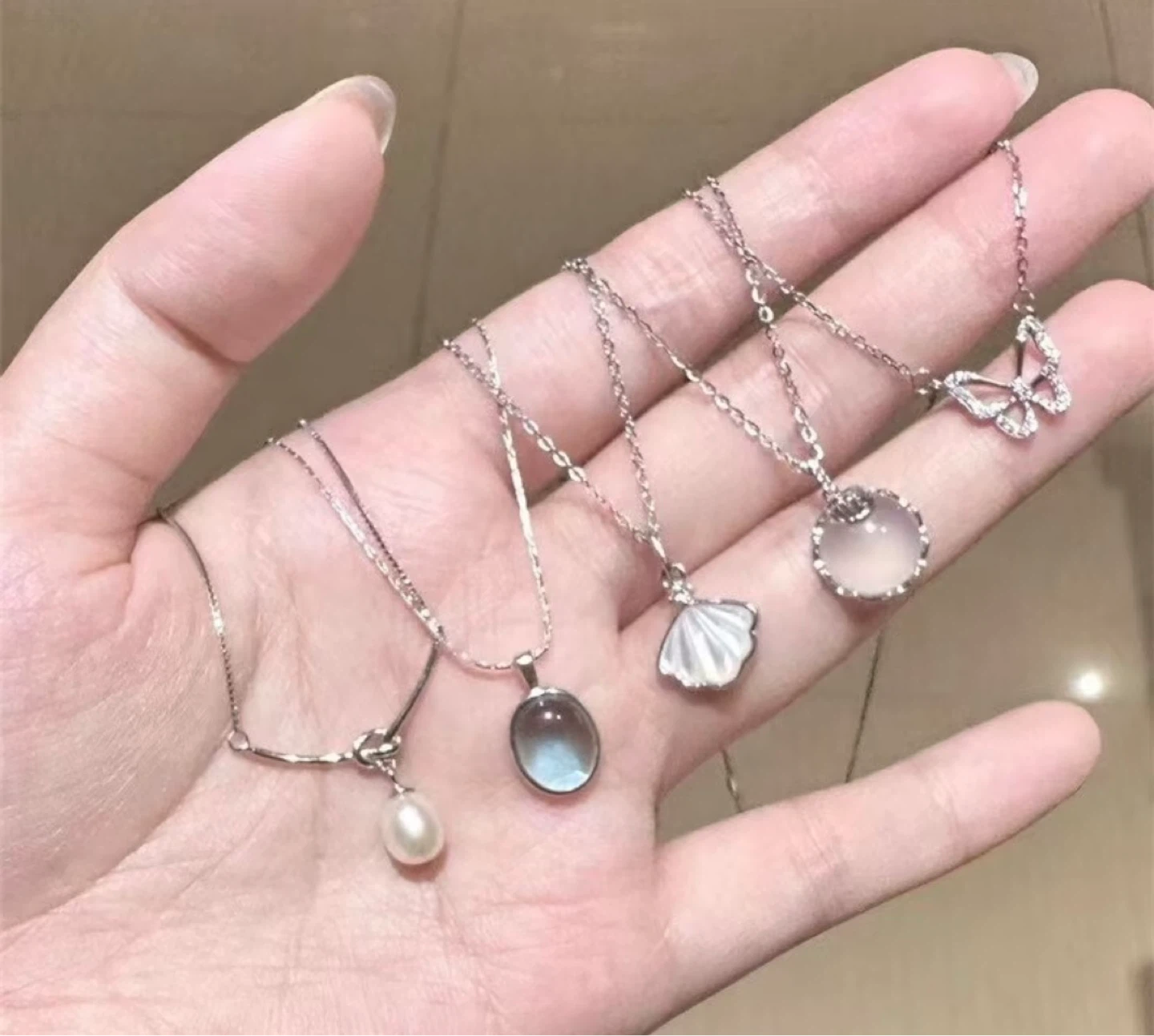 Set of 5 Necklaces