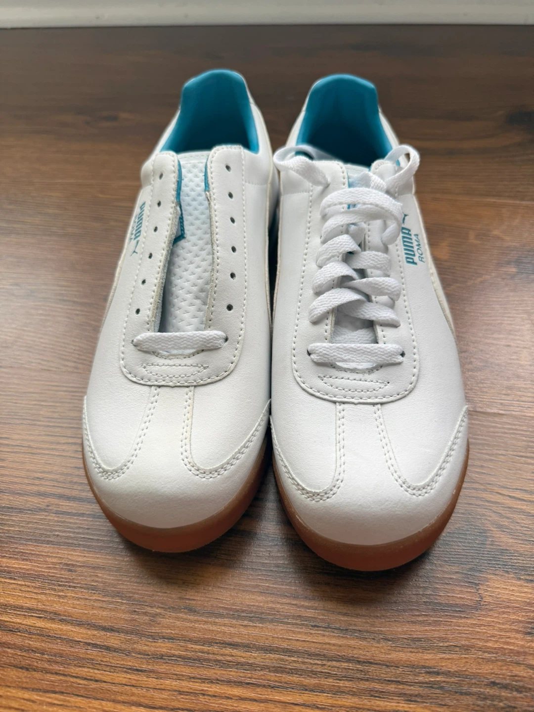 Puma Roma White Blue Sneakers - photo 2