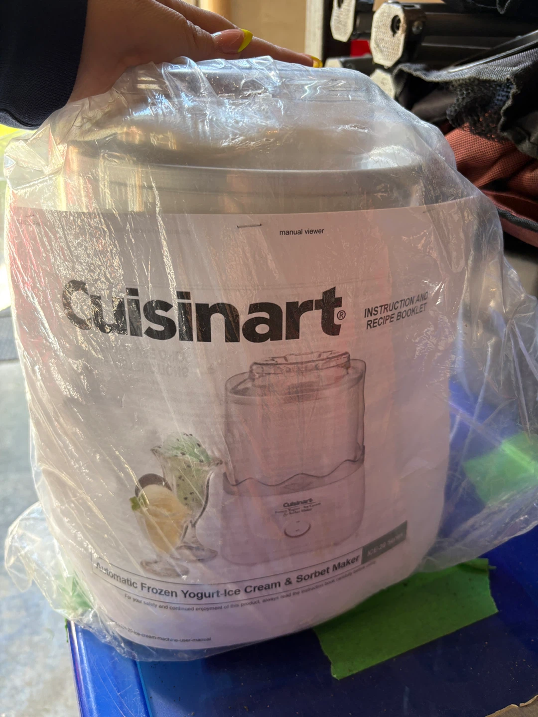 Cuisinart Automatic Frozen Yogurt-Ice Cream & Sorbet Maker