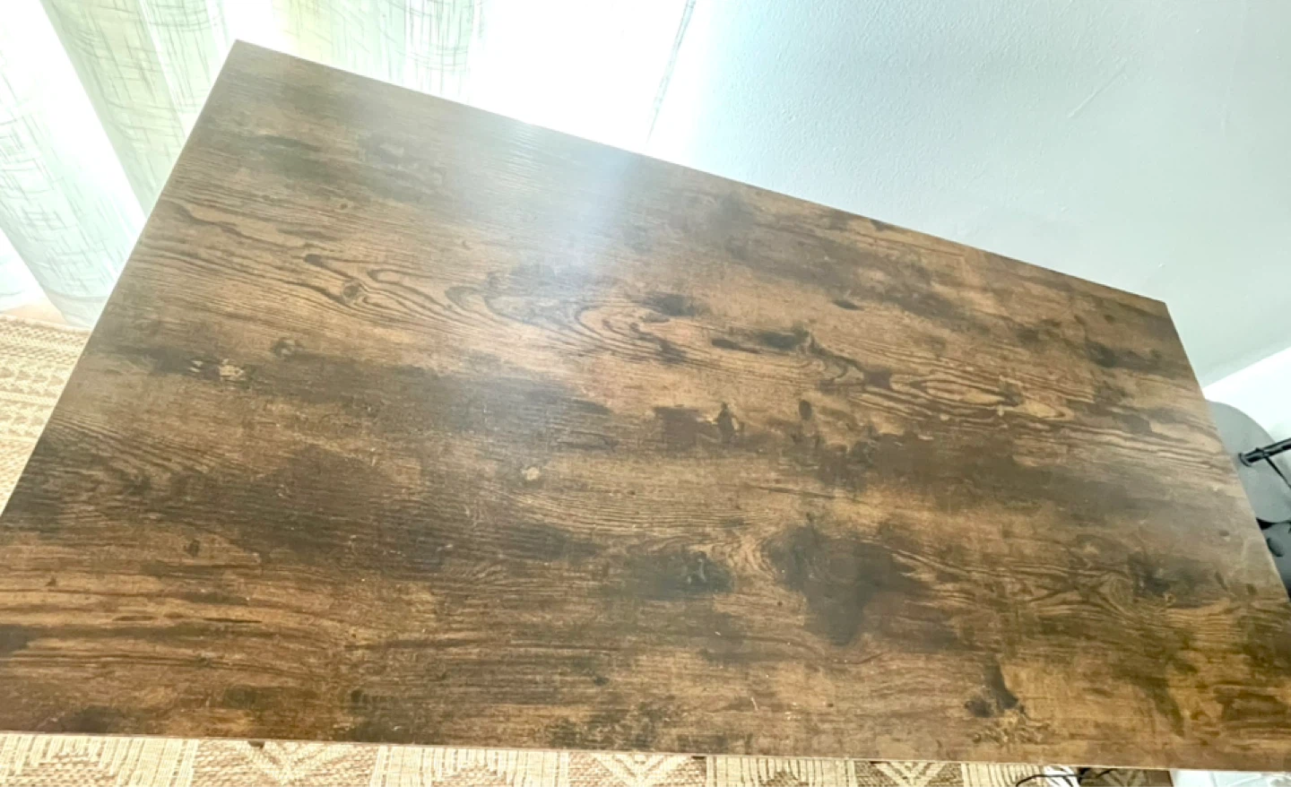 Wooden Desk with Shelves - photo 2