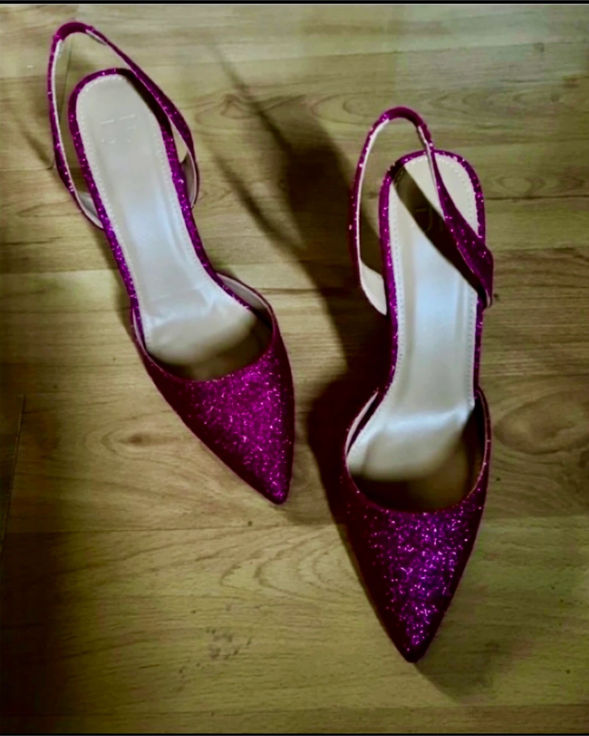 Glitter Slingback Heels - photo 2