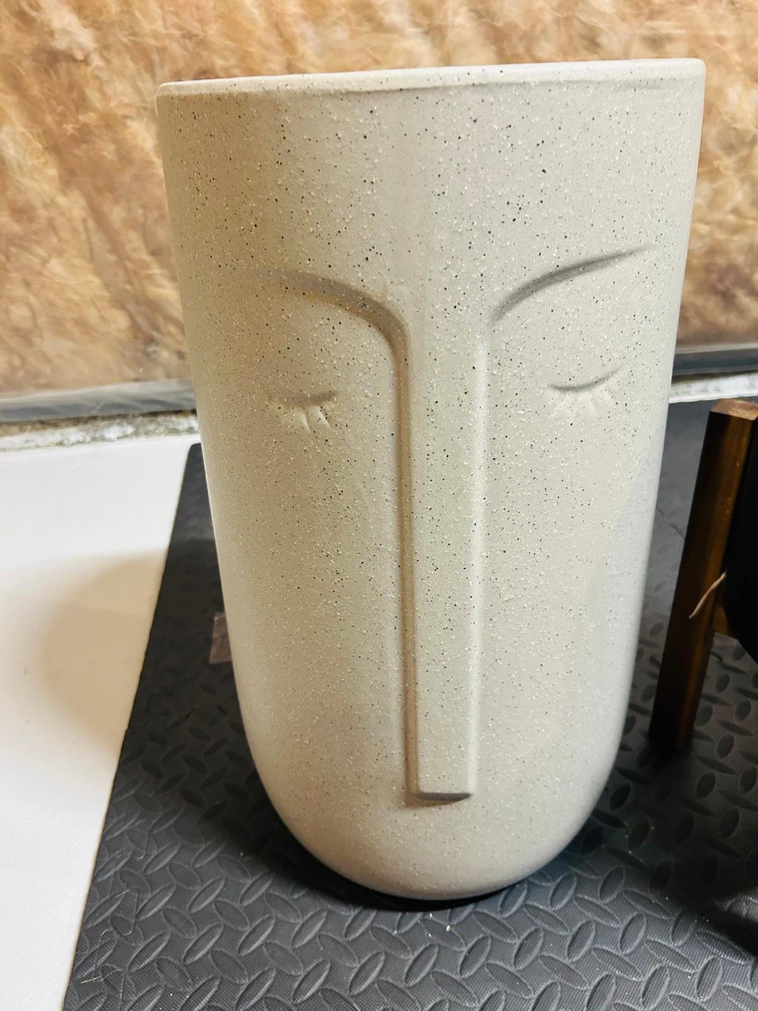 Modern Abstract Face Planter / Decorative Indoor Plant Pot - photo 2