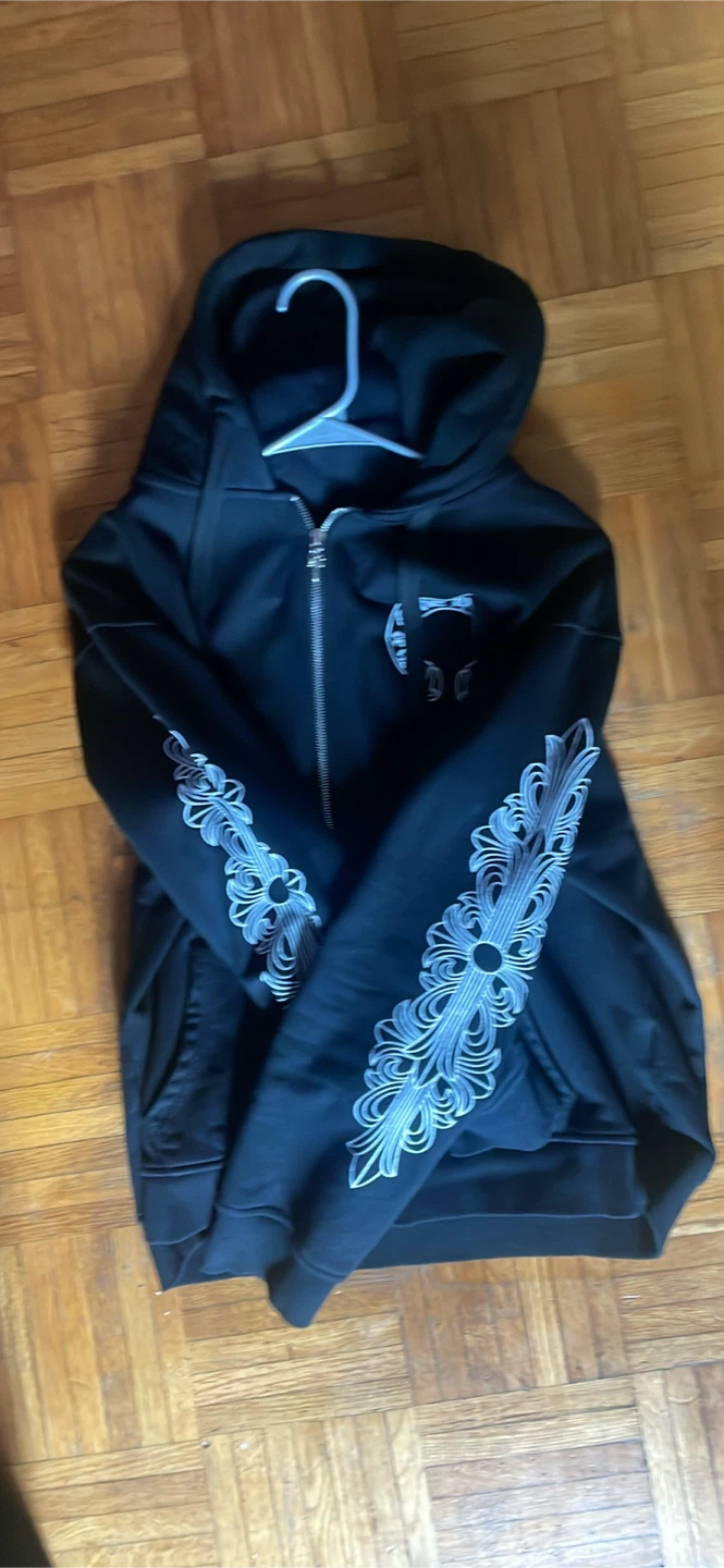 chrome heart hoodie - photo 3