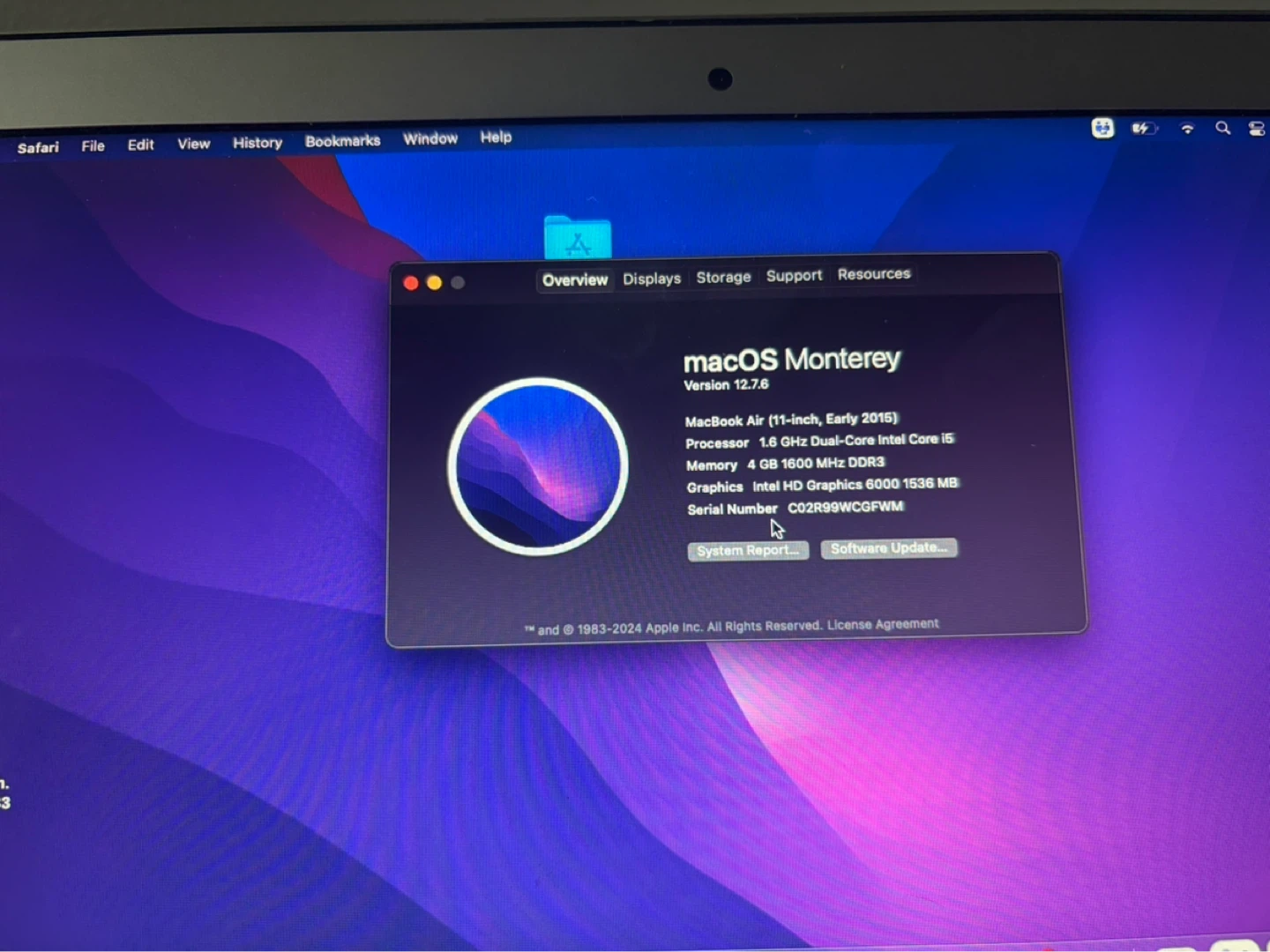 Apple MacBook Air (Early 2015) 11.6-inch - photo 5